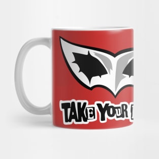 Mask of Joker Will take your heart Mug